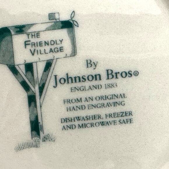 Johnson Bros Friendly Village England Vintage Sugar Maples Teapot-Excellent! - Picture 9 of 9